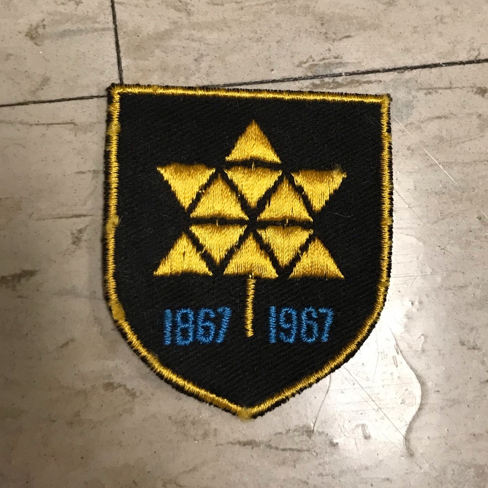 Vintage Canadian centennial patch